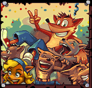 crash bandicoot 240x400